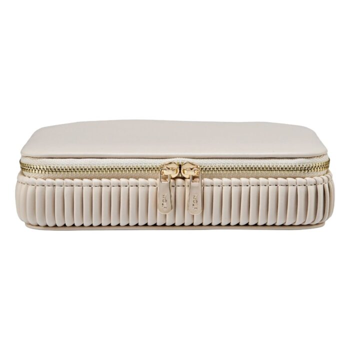 wolf jewellery zip case bella bone Watch Winders, Watch Boxes & Watch Safes WOLF Jewellery Zip Case Bella Bone