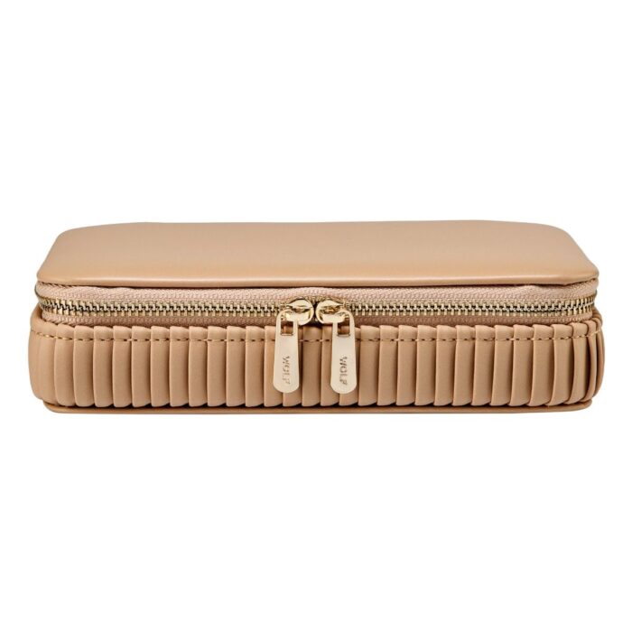 wolf jewellery zip case bella mocha Watch Winders, Watch Boxes & Watch Safes WOLF Jewellery Zip Case Bella Mocha