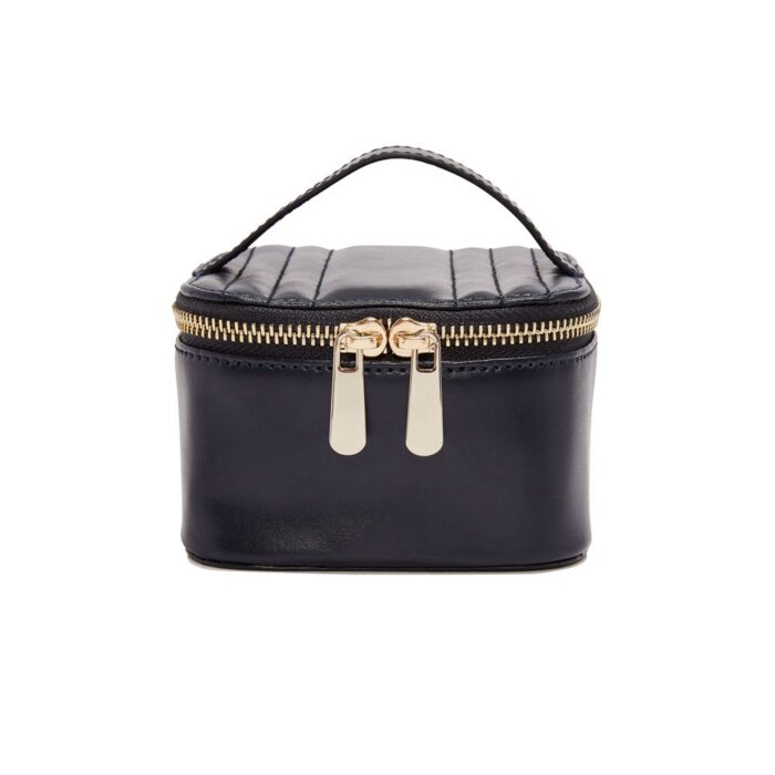 wolf jewellery zip cube maria navy Watch Winders, Watch Boxes & Watch Safes WOLF Jewellery Zip Cube Maria Navy