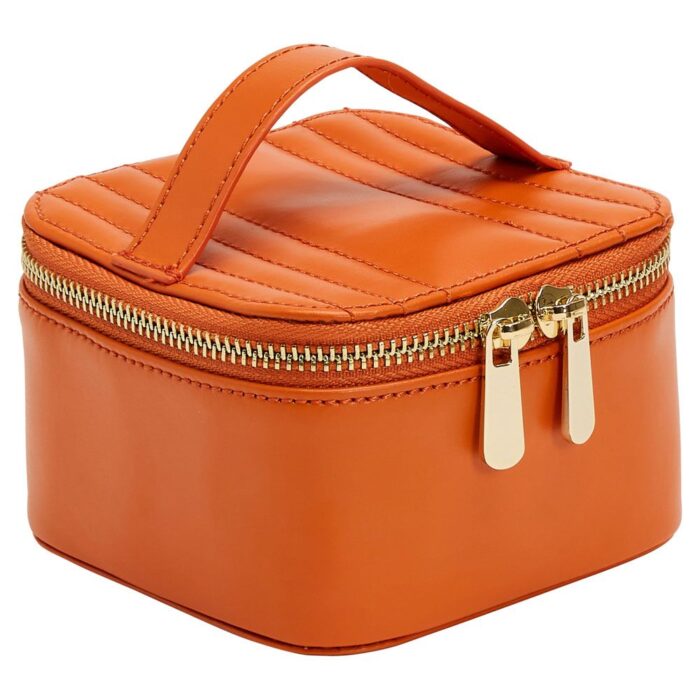wolf jewellery zip cube maria tangerine 0 Watch Winders, Watch Boxes & Watch Safes WOLF Jewellery Zip Cube Maria Tangerine