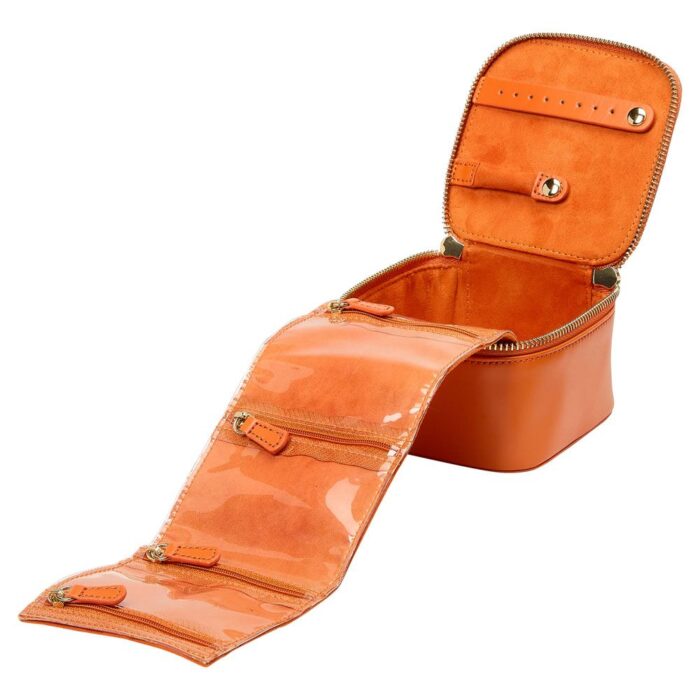 wolf jewellery zip cube maria tangerine 000 Watch Winders, Watch Boxes & Watch Safes WOLF Jewellery Zip Cube Maria Tangerine