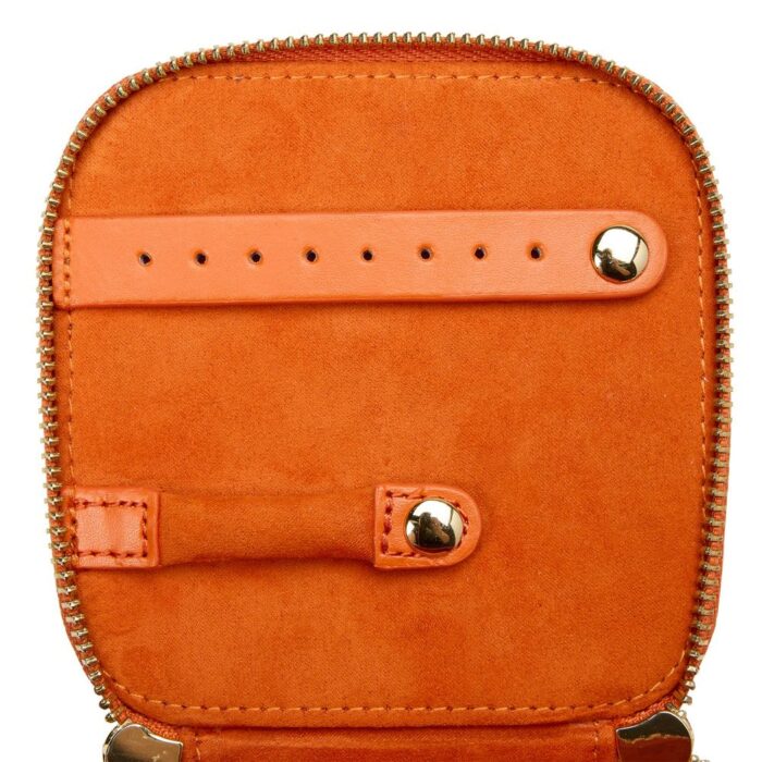wolf jewellery zip cube maria tangerine 0000 Watch Winders, Watch Boxes & Watch Safes WOLF Jewellery Zip Cube Maria Tangerine