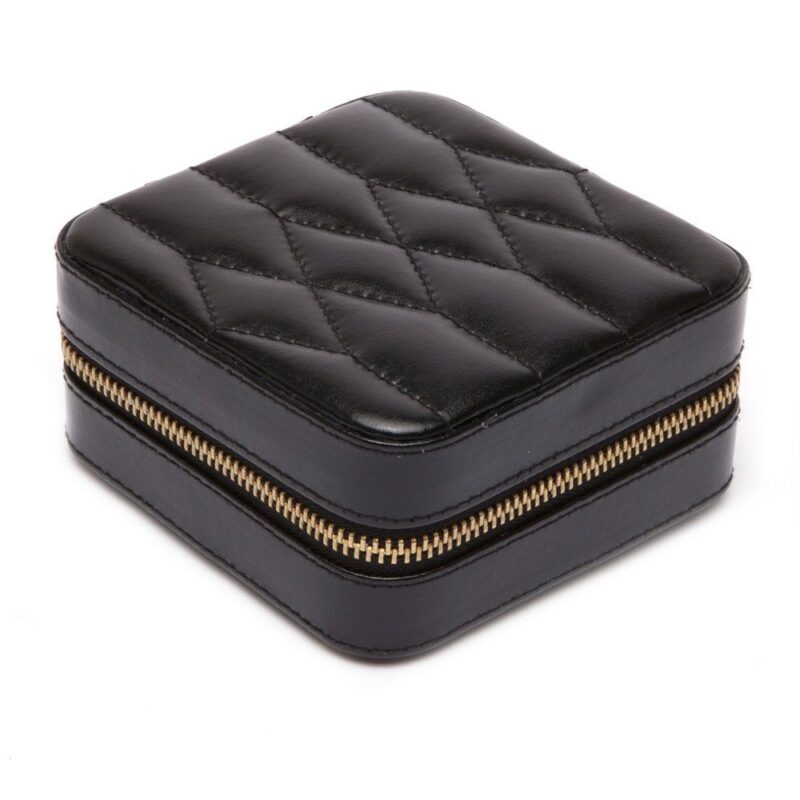 wolf jewelry zip travel case caroline black 0 Watch Winders, Watch Boxes & Watch Safes Watch Winders, Watch Boxes & Watch Safes