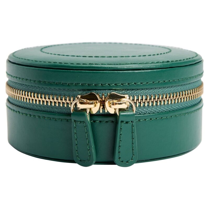 wolf sophia mini jewelry round zip case forest green Watch Winders, Watch Boxes & Watch Safes Watch Winders, Watch Boxes & Watch Safes