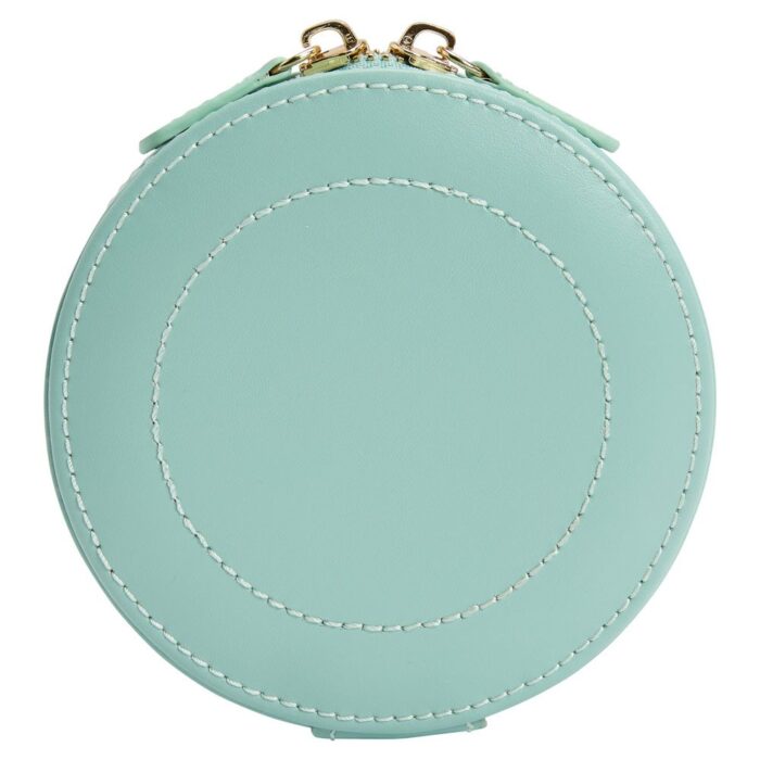 wolf sophia mini jewelry round zip case jade 01 Watch Winders, Watch Boxes & Watch Safes WOLF Sophia Mini Jewelry Round Zip Case Jade
