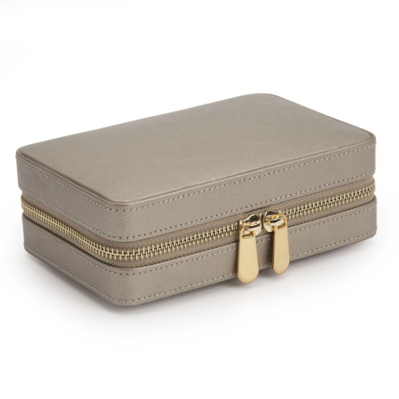 wolf jewelry zip case palermo pewter 0 Watch Winders, Watch Boxes & Watch Safes Watch Winders, Watch Boxes & Watch Safes