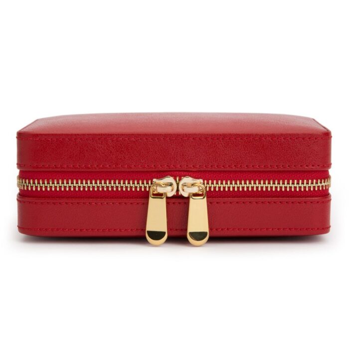 wolf jewelry zip case palermo red Watch Winders, Watch Boxes & Watch Safes WOLF Jewelry Zip Case Palermo Red