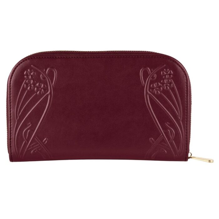 wolf x liberty travel jewellery portfolio ianthe burgundy Watch Winders, Watch Boxes & Watch Safes WOLF X LIBERTY Travel Jewellery Portfolio Ianthe Burgundy