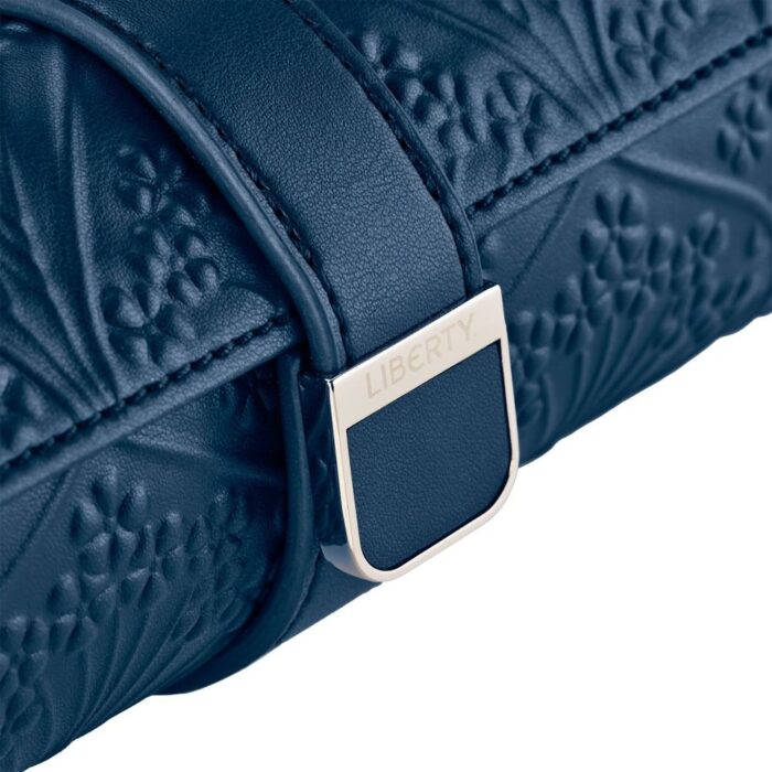 wolf x liberty triple watch roll all over ianthe navy 5 Watch Winders, Watch Boxes & Watch Safes WOLF X LIBERTY Triple Watch Roll All Over Ianthe Navy