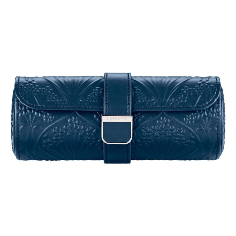 wolf x liberty triple watch roll all over ianthe navy Watch Winders, Watch Boxes & Watch Safes Watch Winders, Watch Boxes & Watch Safes