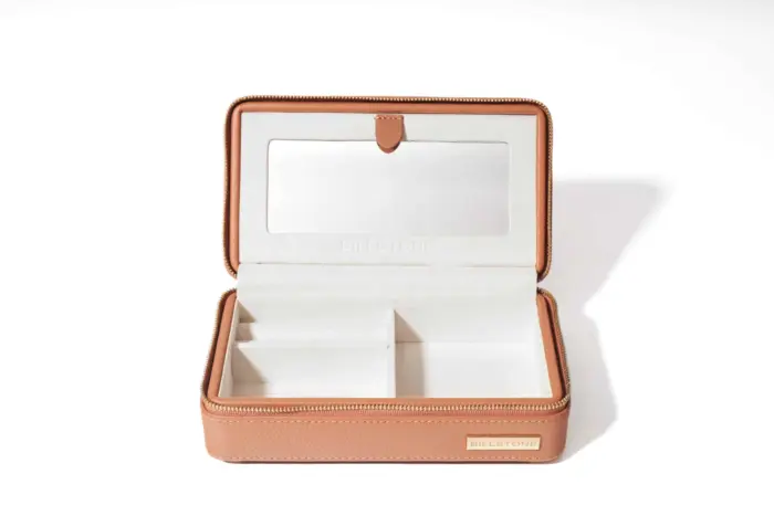 billstone jewellery travel case amour mocha mousse 03 Watch Winders, Watch Boxes & Watch Safes Billstone Jewellery Travel Case Amour Mocha Mousse
