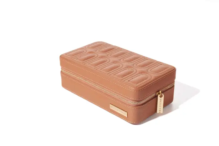 billstone jewellery travel case amour mocha mousse 05 Watch Winders, Watch Boxes & Watch Safes Billstone Jewellery Travel Case Amour Mocha Mousse