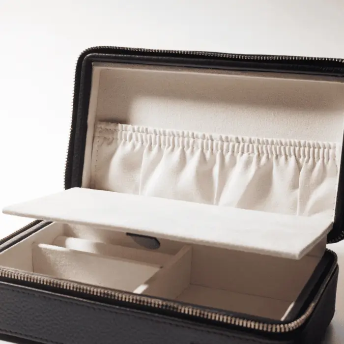 billstone jewellery travel case amour mystique black 01 Watch Winders, Watch Boxes & Watch Safes Billstone Jewellery Travel Case Amour Mystique Black