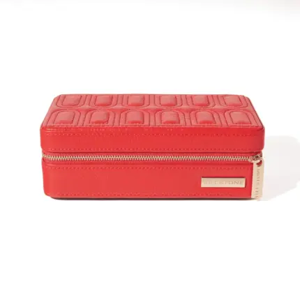 Billstone Jewellery Travel Case Amour Signature Red