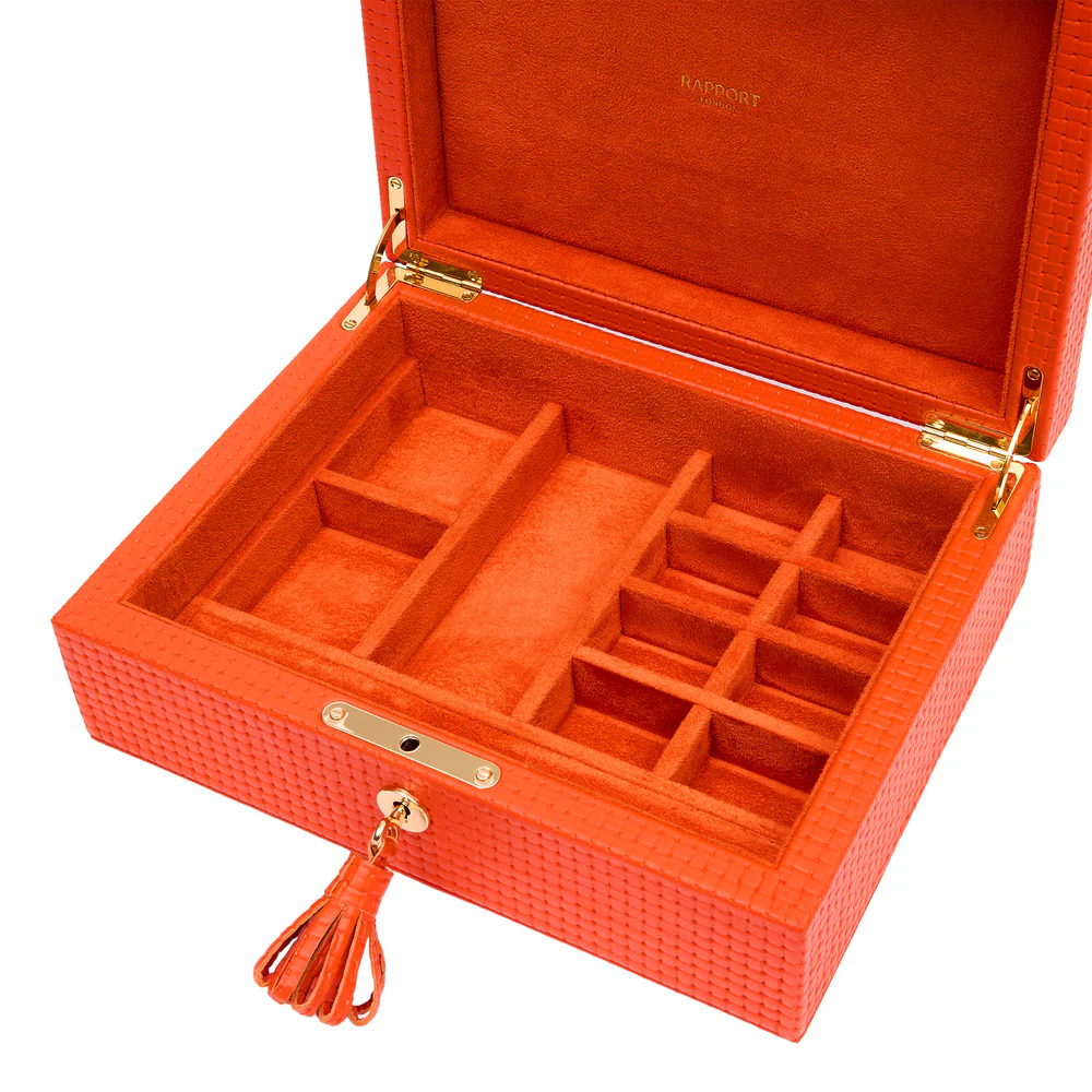 rapport-charlotte-jewellery-box-orange-01 rapport charlotte jewellery box orange 01 Watch Winders, Watch Boxes & Watch Safes Rapport Charlotte Jewellery Box Orange