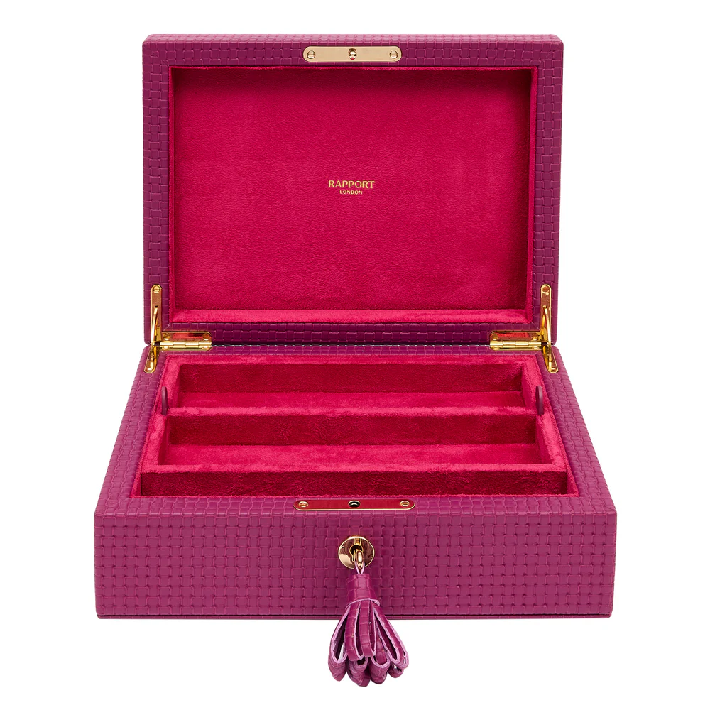 rapport-charlotte-jewellery-box-pink rapport charlotte jewellery box pink Watch Winders, Watch Boxes & Watch Safes Rapport Charlotte Jewellery Box Pink