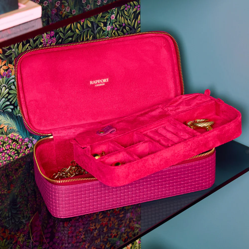 rapport-charlotte-jewellery-case-pink-0 rapport charlotte jewellery case pink 0 Watch Winders, Watch Boxes & Watch Safes Rapport Charlotte Jewellery Case Pink