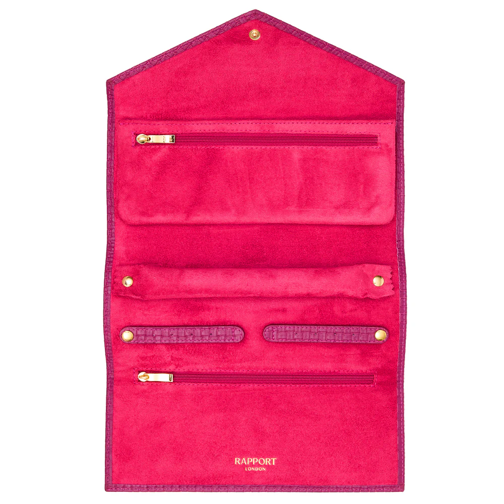 rapport-charlotte-jewellery-roll-pink-01 rapport charlotte jewellery roll pink 01 Watch Winders, Watch Boxes & Watch Safes Rapport Charlotte Jewellery Roll Pink