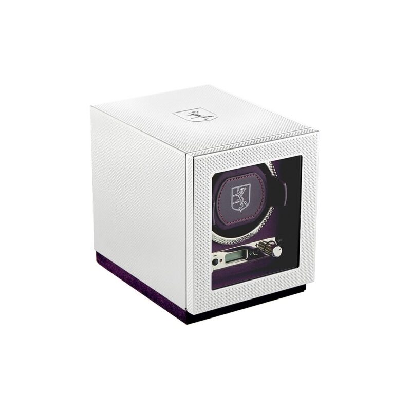wolf silver single watch winder 0 Watch Winders, Watch Boxes & Watch Safes WOLF Silver Single Watch Winder