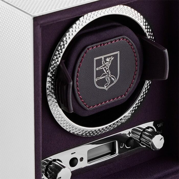 wolf silver single watch winder 02 Watch Winders, Watch Boxes & Watch Safes WOLF Silver Single Watch Winder