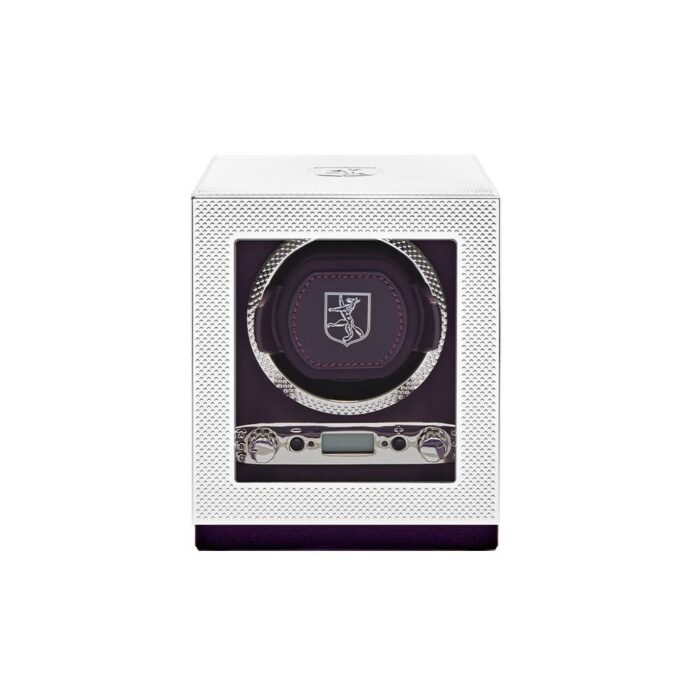 wolf silver single watch winder Watch Winders, Watch Boxes & Watch Safes WOLF Silver Single Watch Winder