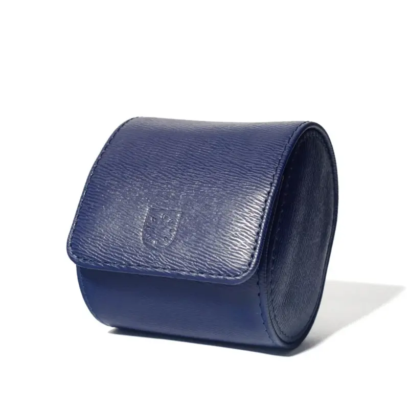 billstone watch roll watch travel case voyager single capri blue 02 Watch Winders, Watch Boxes & Watch Safes Billstone Watch Roll Watch Travel Case Voyager Single Capri Blue