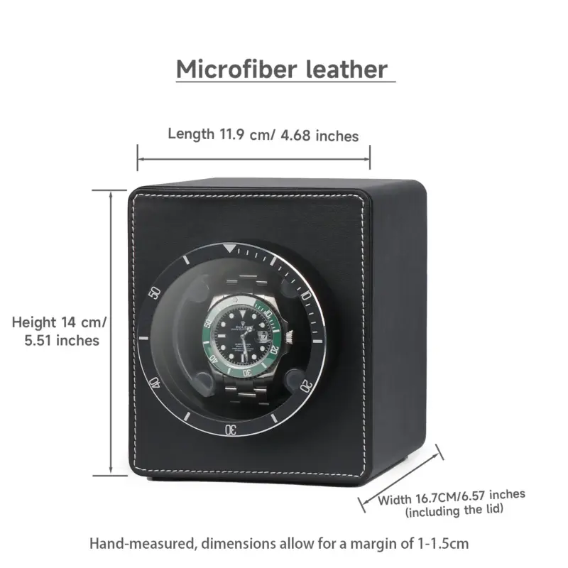 single watch winder tpd automatic watch spinner 05 Watch Winders, Watch Boxes & Watch Safes Single Watch Winder TPD Automatic Watch Spinner