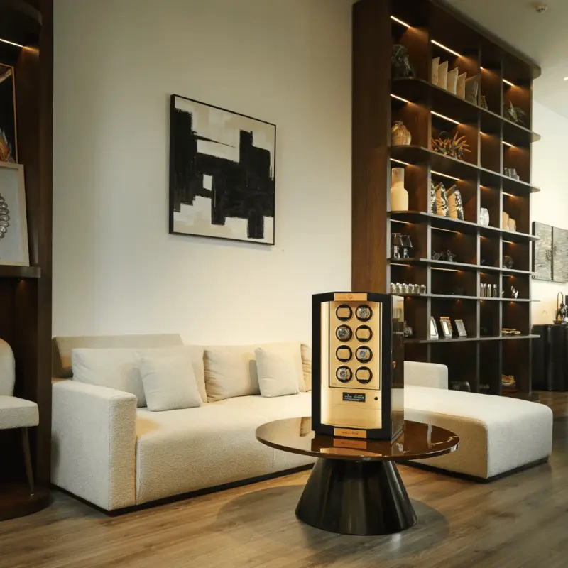 Billstone Watch Winder Cairus Fingerprint 16 Piece Burl Wood 1 billstone watch winder cairus fingerprint 16 piece burl wood 06 Watch Winders, Watch Boxes & Watch Safes Billstone Watch Winder Cairus Fingerprint 16 Piece Burl Wood