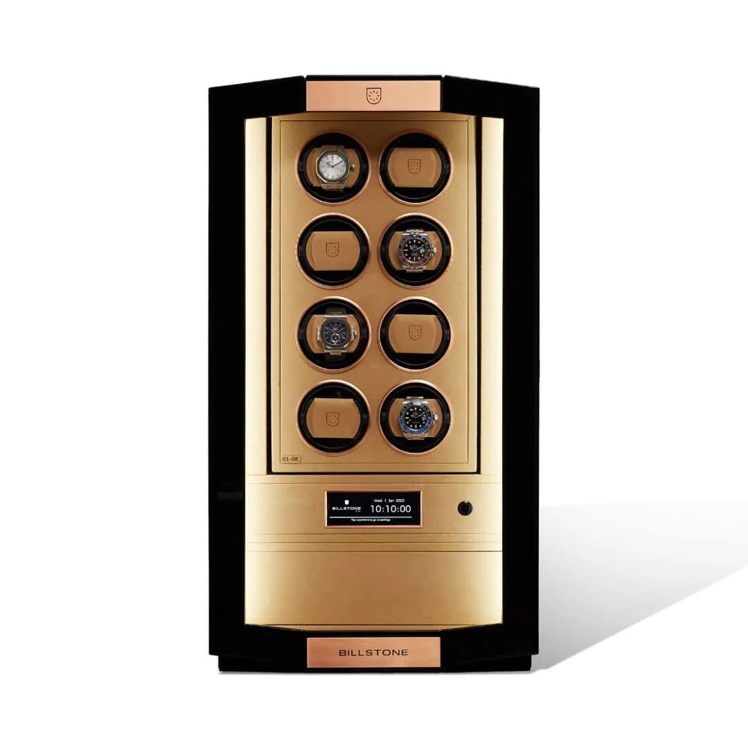 billstone-watch-winder-cairus-fingerprint-16-piece-burl-wood billstone watch winder cairus fingerprint 16 piece burl wood Watch Winders, Watch Boxes & Watch Safes Billstone Watch Winder Cairus Fingerprint 16 Piece Burl Wood