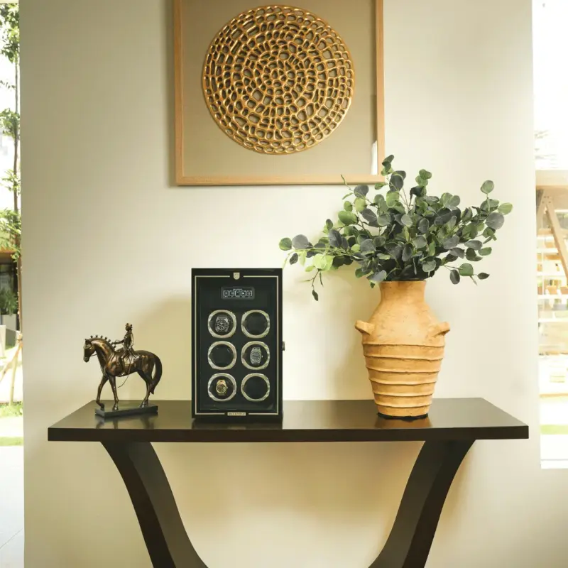 billstone 6 piece watch winder northcraft fingerprint 0 Watch Winders, Watch Boxes & Watch Safes Billstone 6 Piece Watch Winder Northcraft Fingerprint