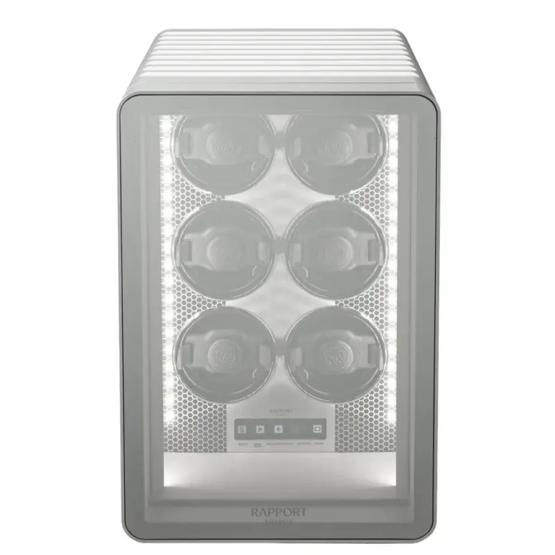 rapport neo six watch winder silver Watch Winders, Watch Boxes & Watch Safes Watch Winders, Watch Boxes & Watch Safes