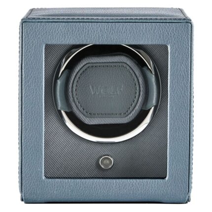 WOLF Cub Single Watch Winder with Cover Future Grey