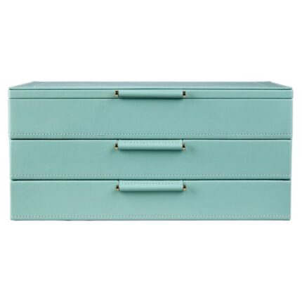 WOLF X Fiona Howard Sophia Jewelry Box with Drawers Jade Fruit Botanical